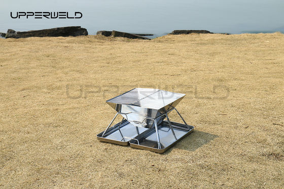 2kg 청정 마무리 휴대용 목재 캠핑 접이식 탄소 그릴 오븐