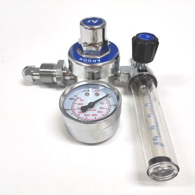 정밀하고 일관성 있는 미그 티그 용접을 위한 0-25L/min 흐름 CO2/아르곤 가스 조절기