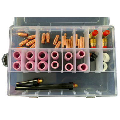 가스 렌즈 절단 산업용 수집체 TIG 액세서리 WP17 18 26-53N 18 KIT