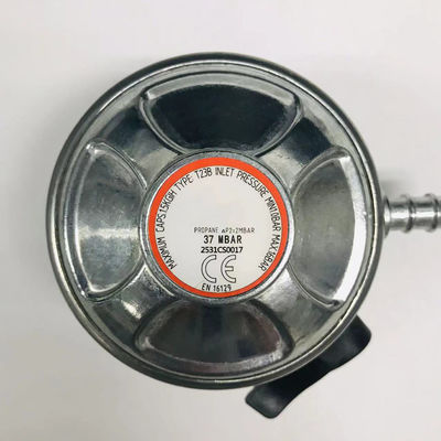 일반 입력 압력 0.3-7.5bar 독일 LPG 밸브 50mbar 저압 가스 조절기