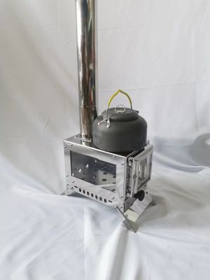 콤팩트하고 내구성 있는 야외 책상 목재 난방 캠핑용 23*15*17cm 저장 크기
