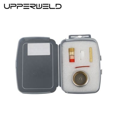 WP17 18 26 Tig 소모품 전등 가스 렌즈 윙 수집 피렉스 유리 컵 키트 0.05kg 2.4mm