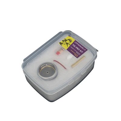 WP17 18 26 Tig 소모품 전등 가스 렌즈 윙 수집 피렉스 유리 컵 키트 0.05kg 2.4mm