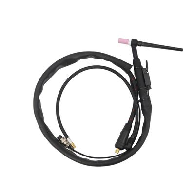 정밀 용접 결과 200AMP 공기 냉각 WP9 10-25EU 세라믹 컵과 함께 아르곤 티그 타치