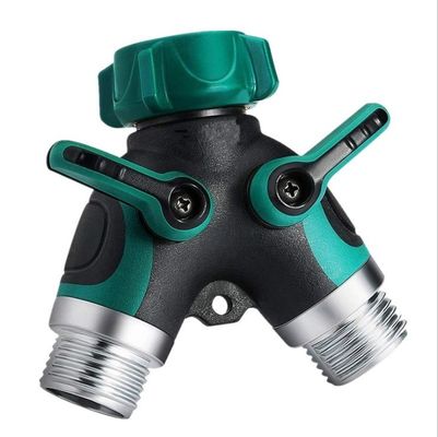 맞춤형 4 차원 청동 Hose Splitter 연결 장착 장치 정원 Hose 어댑터 커넥터