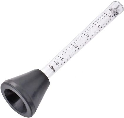 투명 25ml 측정 흐름계 Mig Tig 용접기 용접기 적합한 가스 CO2/아그론