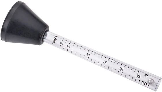 투명 25ml 측정 흐름계 Mig Tig 용접기 용접기 적합한 가스 CO2/아그론