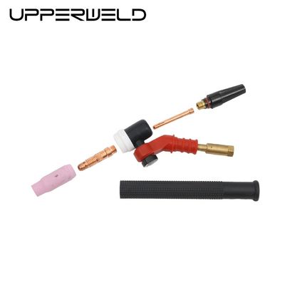 사용자 정의 지원 OEM WP9/20 WP17/18/26 유연한 몸 머리 125Amp 공기 냉각 TIG 용접 전구