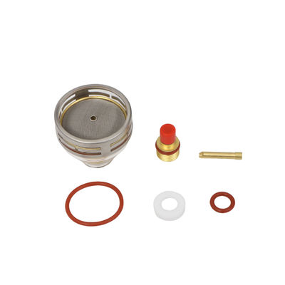 위 24 53NQCN WP9 20 2.4mm TIG 용재 용재 용재 피렉스 유리 컵 킷