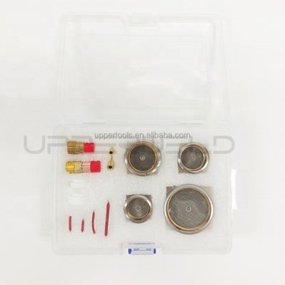 파이렉스 유리 노즐 위 WP9 20 17 18 26 54NQCN 12 14 16 24 2.4mm Tig 액세서리 키트