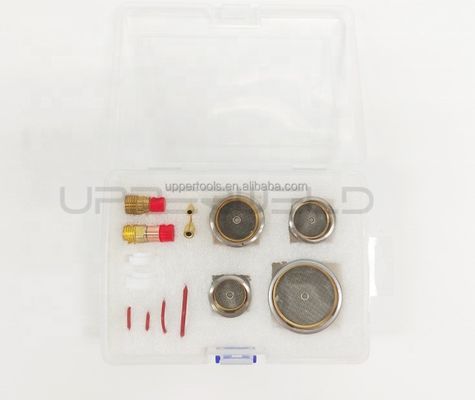 파이렉스 유리 노즐 위 WP9 20 17 18 26 54NQCN 12 14 16 24 2.4mm Tig 액세서리 키트