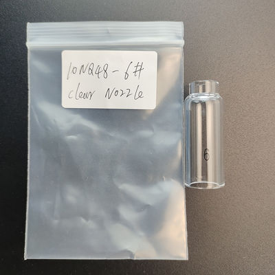 UPPERWELD 10NQ48-6 맑은 유리 노즐 티그 용접 전구 9.5mm 지름 티그 액세서리