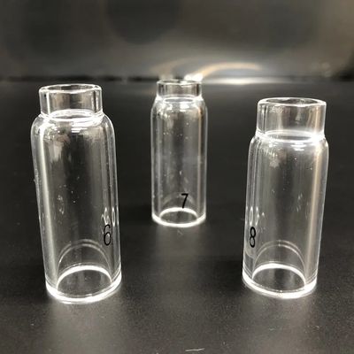 OEM 지원 UPPERWELD 10NQ-6 7 8 맑은 유리 노즐 티그 용재