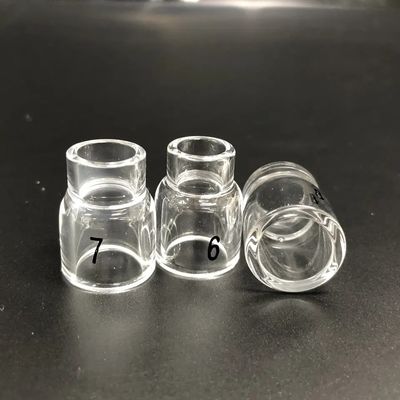 UPPERWELD 13NQ10-6 7 8 맑은 유리 노즐 프로 티그 용접 전구에 적합