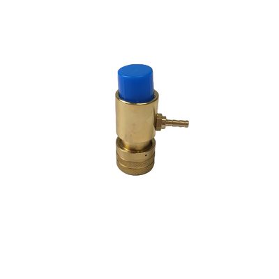 1"-20빨 왼쪽 손 스레드 상단 고체 청동 산소 조절기 탱크 밸브 N.W. 223.6g