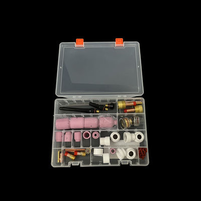 OEM 용접 전등 66PCS TIG 액세서리 대장 세라믹 노즐 가스 렌즈 TIG 예비 부품