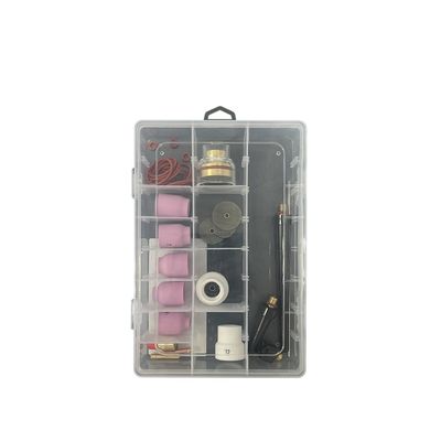 27PCS TIG 용접 전등 액세서리 WP-9/20 2.4mm 지름 세라믹 노즐 포함