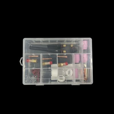53N 세라믹 및 맑은 노즐 TIG 예비 부품 38PCS TIG 용접 전등 액세서리
