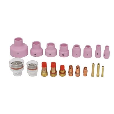 14pc TIG 용접 용품 키트 UPPERWELD WP9 WP 17 18 26 더 나은 용접 가시성