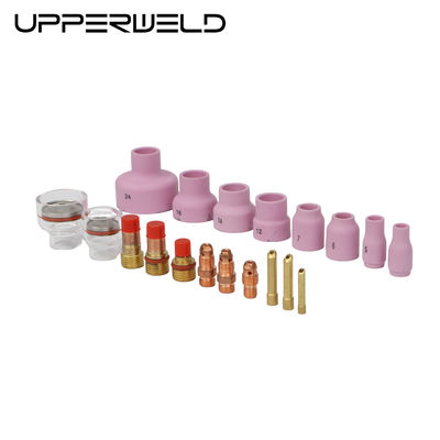 14pc TIG 용접 용품 키트 UPPERWELD WP9 WP 17 18 26 더 나은 용접 가시성