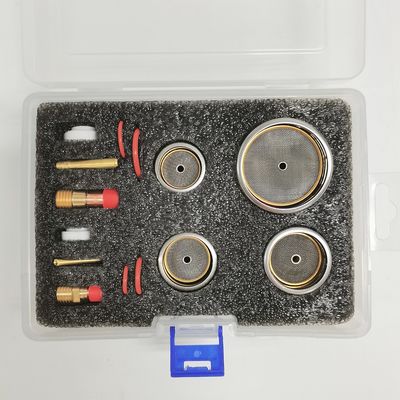 TIG 용접용품 26pc 키트 WP9 20 WP 17 18 26 TIG 맑은 샴페인 노즐